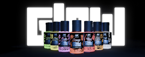 Glow Precision Fluor 7 versch. Farben 30 ml (GP1ltr=230€)